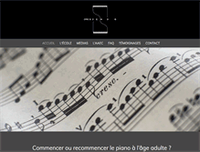 Tablet Screenshot of crescendo-piano.com